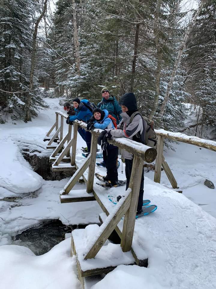 Radioactive Ninja Duckys on Bridge, left to right Dan, Jeff, Ryon, Emmett, Isaiah